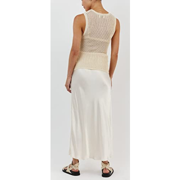 Chic Women's Strapless Crochet Bandeau Tube Top for Summer Style