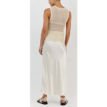 Chic Women's Strapless Crochet Bandeau Tube Top for Summer Style