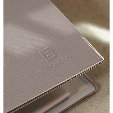 Bindertek 3-Ring Premium Binder, Pack of 5 - Ocean Blue, 3" Spine Width, 525 Sheet Capacity, 2" D-Rings, Linen-Textured Covers, Steel Reinforced Edges, Spine Label Included