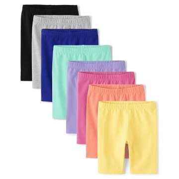 The Children's Place Pull-On Bike Shorts for Kids in Small (5/6)