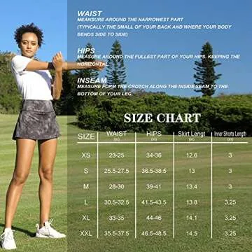 Soothfeel Pleated Tennis Skirt for Women with Pockets Women's High Waisted Athletic Golf Skorts Skirts for Workout Running（Black, S）