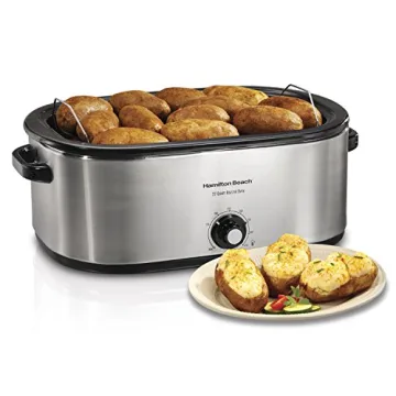 Hamilton Beach 28 Lb Turkey Roaster 22 Quart Oven