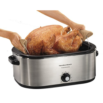 Hamilton Beach 28 Lb Turkey Roaster 22 Quart Oven