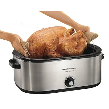 Hamilton Beach 28 Lb Turkey Roaster 22 Quart Oven