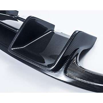 Agency Power AP-B8S4SL-611 Carbon Fiber (Rear Diffuser Audi B8 A4 S-Line | S4), 1 Pack