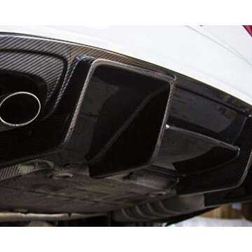 Agency Power AP-B8S4SL-611 Carbon Fiber (Rear Diffuser Audi B8 A4 S-Line | S4), 1 Pack