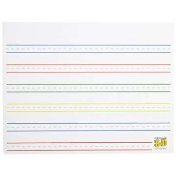 Abilitations - 31473 4-Color Raised ColorCue Paper, Pack of 50
