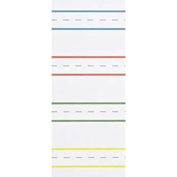 Abilitations - 31473 4-Color Raised ColorCue Paper, Pack of 50