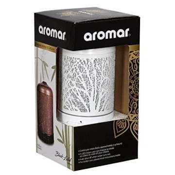 AROMAR Essential Ultrasonic Diffuser with Auto Shut-Off