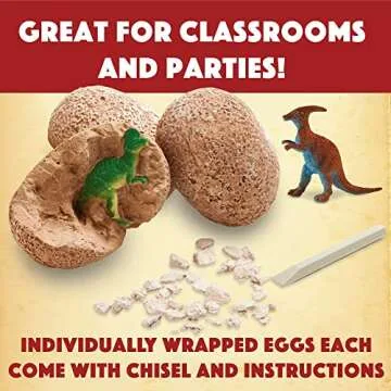 MindWare Dig It Up! Dinosaur Eggs Fun Educational Kit