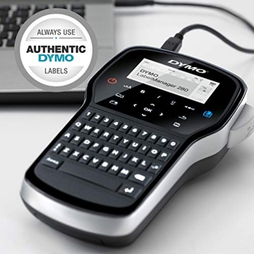 DYMO LabelManager 280 Portable Label Maker - Rechargeable