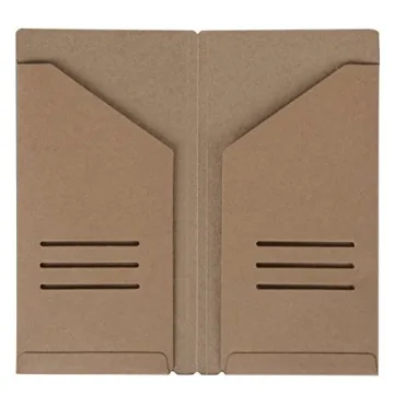 Traveler's Notebook Accessories Set - Kraft Folder & Pouch