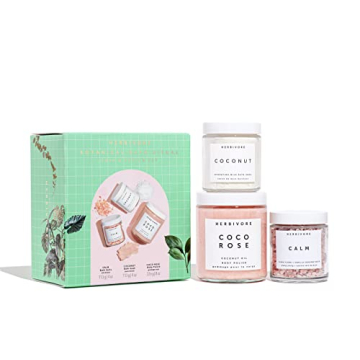 HERBIVORE Bath Ritual Set - Luxurious Self-Care Gift Set