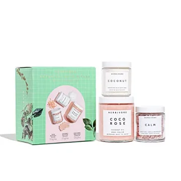 HERBIVORE Bath Ritual Set - Luxurious Self-Care Gift Set
