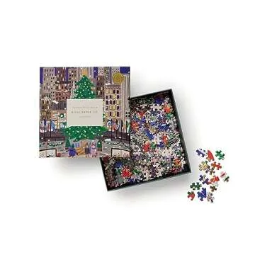 RIFLE PAPER CO. Holidays on Ice Puzzle - 500 Pieces Gift