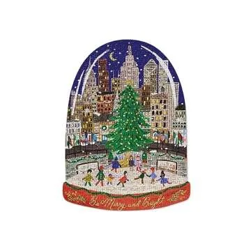 RIFLE PAPER CO. Holidays on Ice Puzzle - 500 Pieces Gift