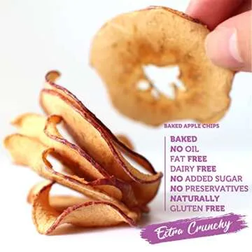 Baked Fruit Snack Pack by GOOD CHIPS. Pineapple, Sweet Plantain Banana and Apple Chips. Oil Free, Vegan, Non-Gmo, Variety Pack of 6