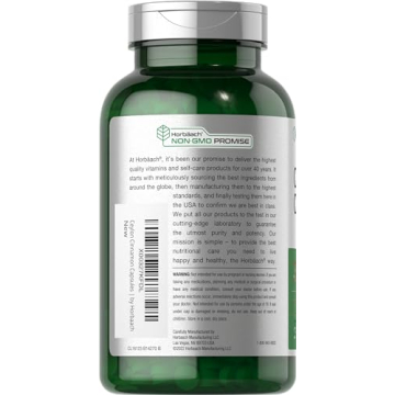 Premium Horbaach Ceylon Cinnamon Capsules 4000mg - 250 Count