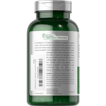 Premium Horbaach Ceylon Cinnamon Capsules 4000mg - 250 Count