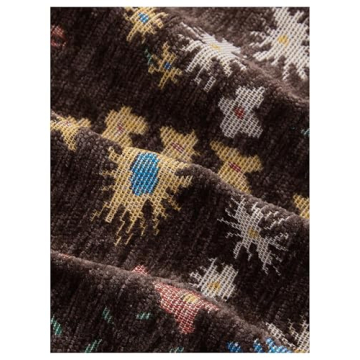 GORGLITTER Women's Trendy Crochet Sleeveless Vest 2024 Brown