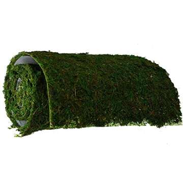 Byher Dried Moss Table Runner for Any Occasion
