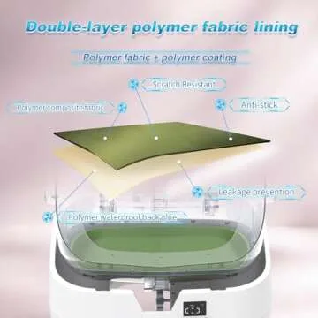 Automatic Self-Cleaning Cat Litter Box with App Control and Monitoring