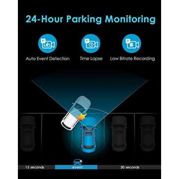 VIOFO A119 V3 2K Dash Cam 2560x1440P Quad HD+ Car Dash Camera, Ultra Clear Night Vision, 140-Degree Wide Angle, GPS Included, Buffered Parking Mode, True HDR, Motion Detection (Renewed)