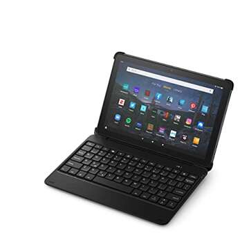 Fire HD 10 Tablet with Keyboard Case - Perfect for All Ages