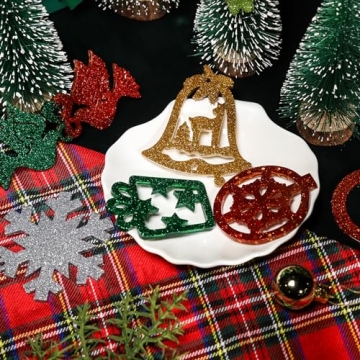 LEOBRO 18 Pack Fine Glitter for Crafting Projects