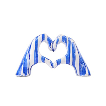 WUBIANJIE Heart-Shaped Love Finger Sculpture for Home Decor