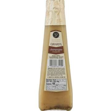 Girard's Champagne Vinaigrette Dressing – 12 Oz Pack of 6
