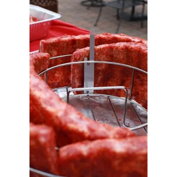 BBQ Guru Rib Rack | Holds 5 Ribs and a Whole Chicken