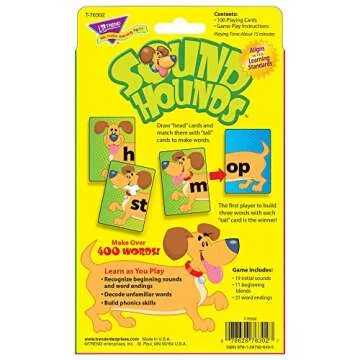 Sound Hounds Word Building Card Game for Ages 7+