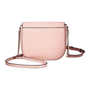 MICHAEL Michael Kors Mott Pebbled Leather Dome Crossbody, Color 133 Fawn