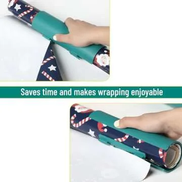 Mr. Pen- Wrapping Paper Cutter, 2 pcs, Deep Teal, Gift Wrap Cutter Tool, Christmas Gift Wrapping Paper Cutter Slider, Gift Wrapping Tool, Christmas Paper Cutter, Wrapping Paper Roll Cutter