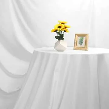 Aimosen 10x7 FT White Photography Backdrop for All Events