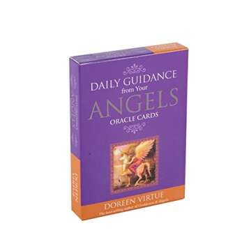 PAIMIT 44 Cards, Daily Guidance Angel Card Tarot, Entertainment Poker Artifact Card Divination Table Game Tarot Angel Artifact