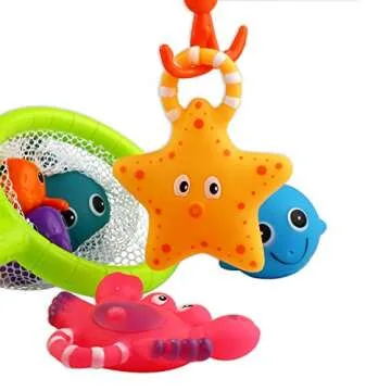 Funcorn Fishing Bath Toy Set for Toddlers and Kids