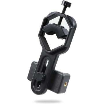 VANKEY Universal Phone Scope Mount for Telescopes