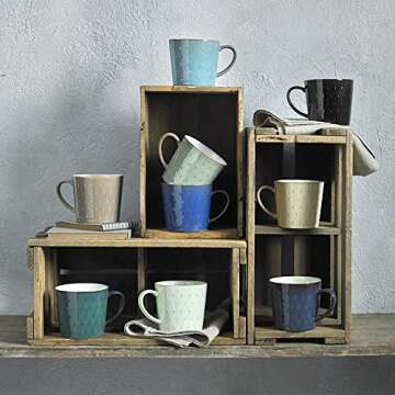 Denby Imperial Cascade Mug, Blue