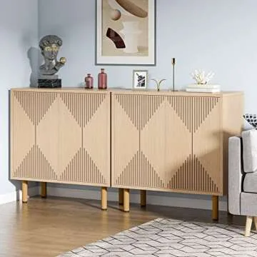 Tribesigns Modern Storage Cabinet for Stylish Organization