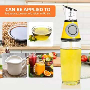 BBSTARZ 17 oz Measuring Oil Dispenser for Precise Cooking
