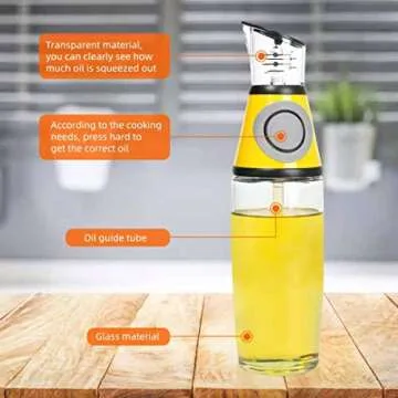 BBSTARZ 17 oz Measuring Oil Dispenser for Precise Cooking