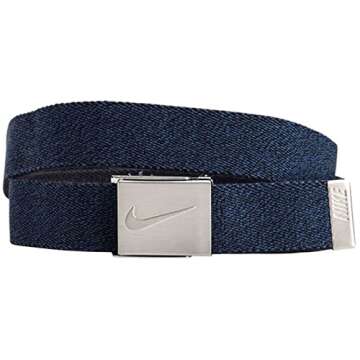 Nike Men's Reversible Stretch Web Navy/Black Belt