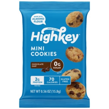 Highkey Sugar Free Chocolate Chip Cookies Keto Snack