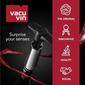 Vacu Vin Wine Chiller Sleeve - Flexible, Reusable Wine Cooler