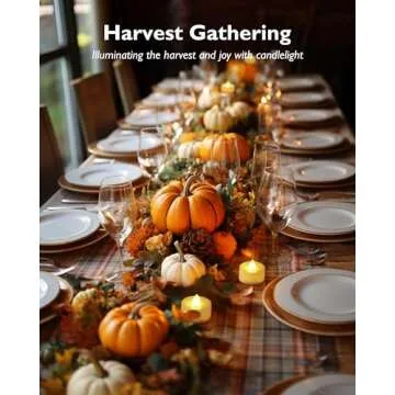 Homemory 24-Pack LED Tea Lights for Safe Ambiance