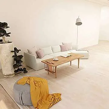 WoodShine Modern Wooden Coffee Table with Storage