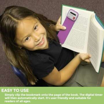 Mark-My-Time Digital Bookmark for Kids - Cool Reading Timer