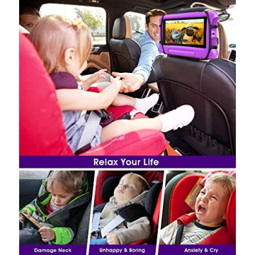 Lpoake Car Headrest Tablet Holder for Kids & Families